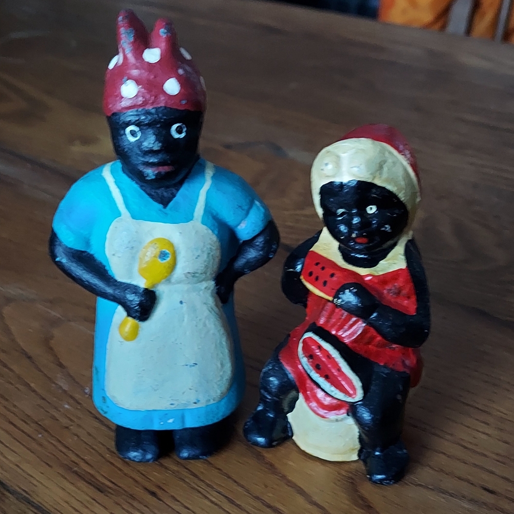 Vintage Black Americana Small Banks